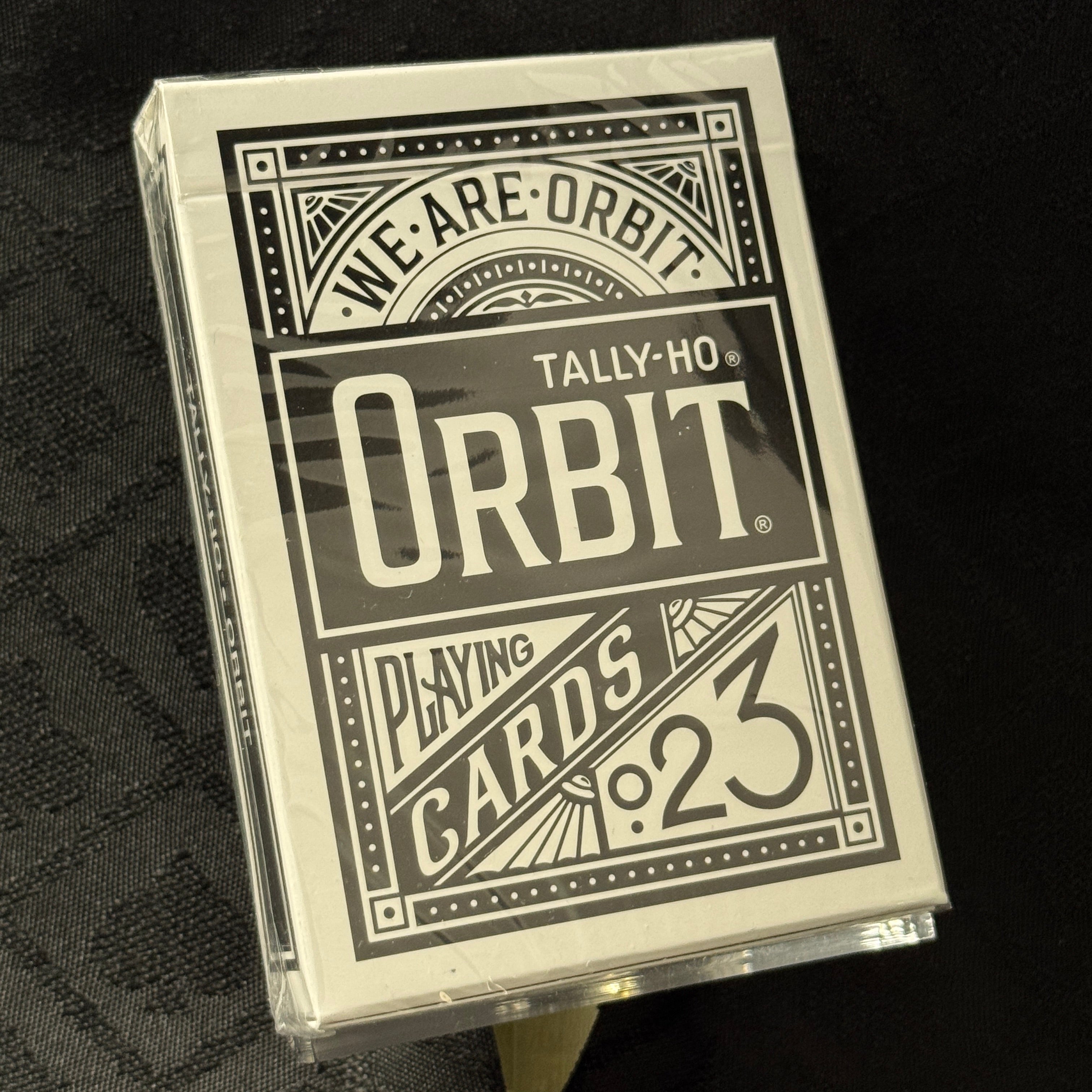 Orbit Tally-Ho Playing Cards (Black)