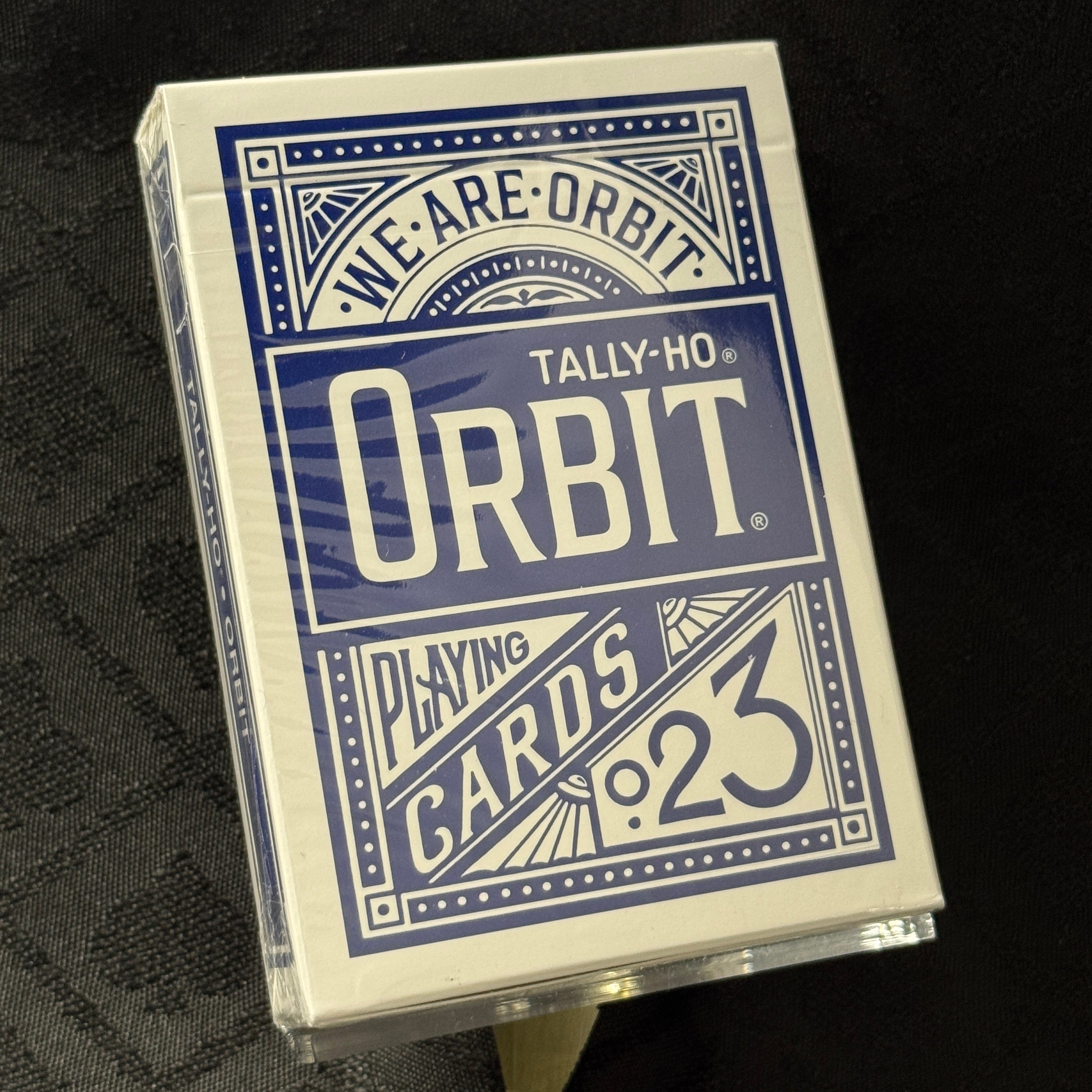 Orbit Tally-Ho Playing Cards (Blue)