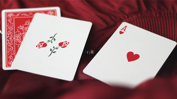 Red Roses Playing Cards