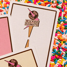 [CLEARANCE] Papa Leon's Wicked Donuts (Vanilla) Playing Cards