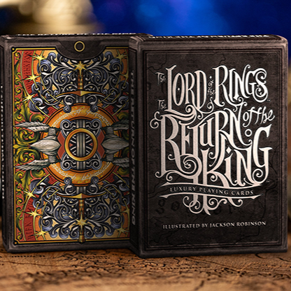 The Lord of the Rings - Return of the King Playing Cards (Black Gilded Edition) by Kings Wild