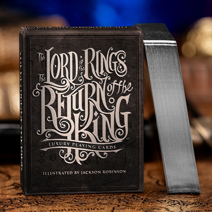 The Lord of the Rings - Return of the King Playing Cards (Black Gilded Edition) by Kings Wild