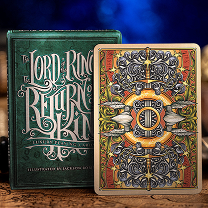 The Lord of the Rings - Return of the King Playing Cards by Kings Wild Project(Green)