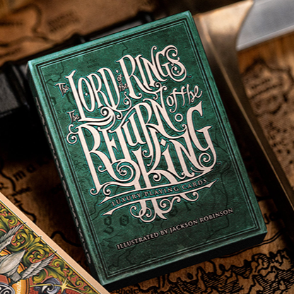 The Lord of the Rings - Return of the King Playing Cards by Kings Wild Project(Green)