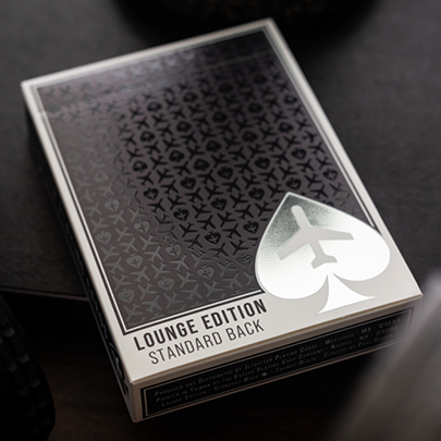 Lounge Edition Marked (Tarmac Black) by Jetsetter Playing Cards