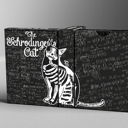 Schrodinger's Cat: Dead Black Edition Playing Cards