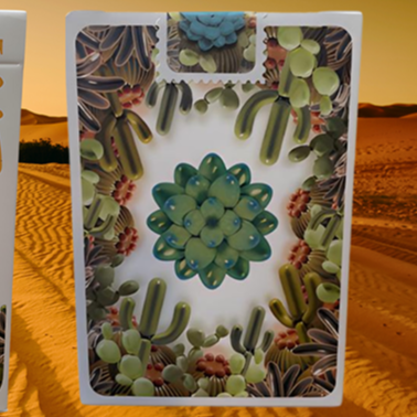 Bicycle Balloon Desert Playing Cards