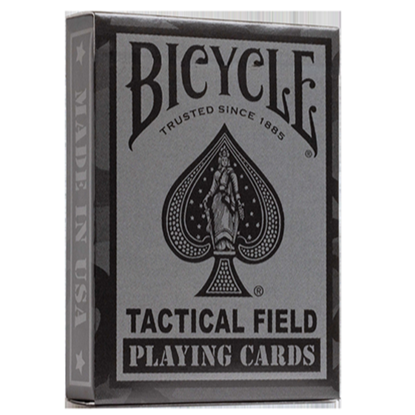 Bicycle Tactical Field (Black) Playing Cards by US Playing Card Co