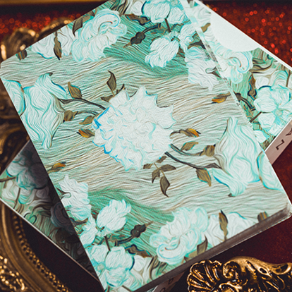 Van Gogh Roses (Borderless) Playing Cards