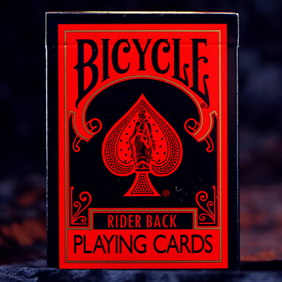 Ted's Sterling Magic Bicycle Svengali Deck Trick in Red Ted's Sterling Magic Bicycle Svengali Deck Trick in Red