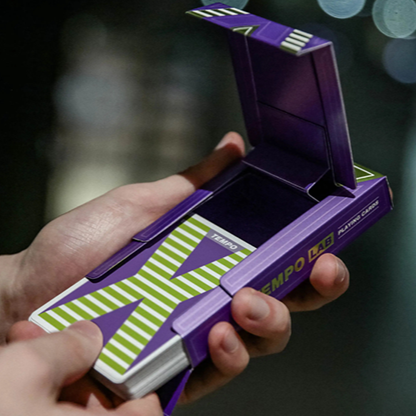 Tempo-Lab Purple Playing Cards