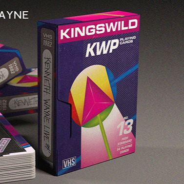 1982 VHS Kenneth Wayne Playing Cards