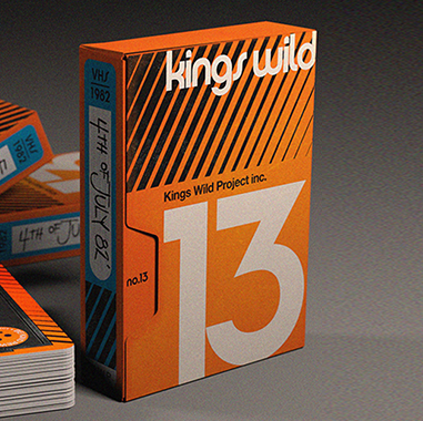 1982 VHS 4th of July Playing Cards