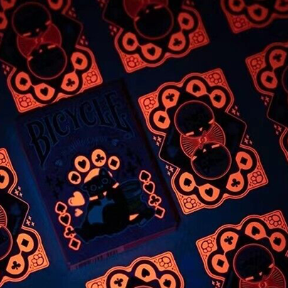 Bicycle Cat (Pink) Playing Cards by US Playing Card Co.