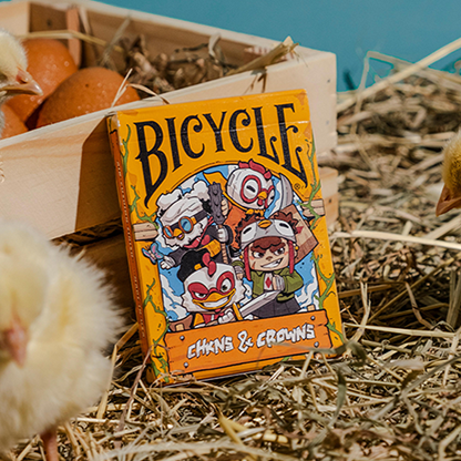 Bicycle Chkns & Crowns Playing Cards