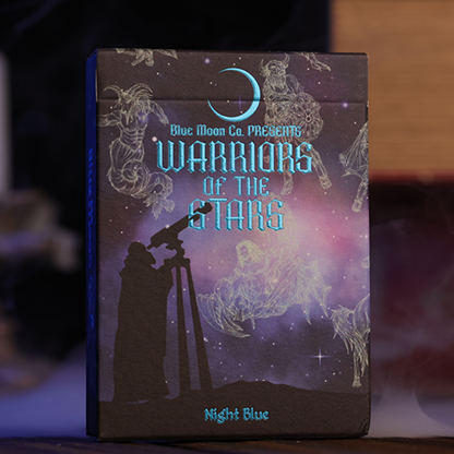 Warriors of the Stars: Zodiac Playing Cards (Night Blue) by Blue Moon Co.