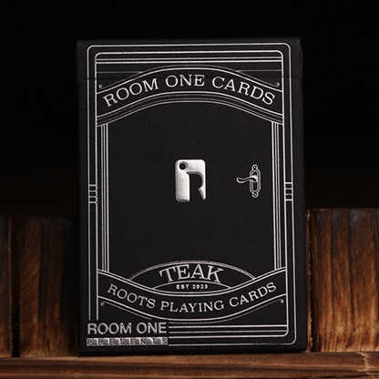 Roots Playing Cards (Teak) by Room One