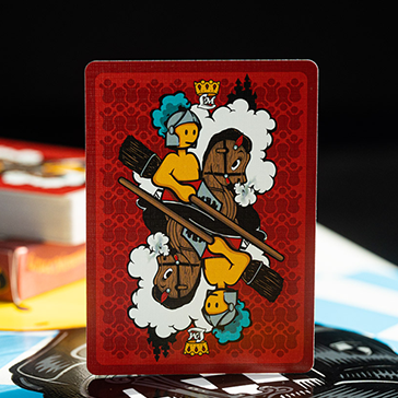 LANCE MOUNTAIN DOUGHBOY SKATEBOARD PLAYING CARDS by FULTONS