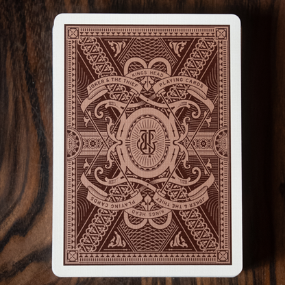 Kings Head (Purple and Rose) Playing Cards by Joker and the Thief