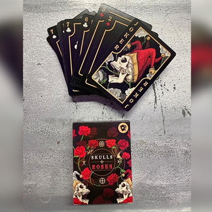 Skulls and Roses Playing cards