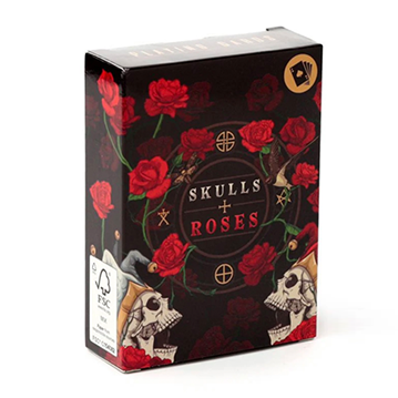 Skulls and Roses Playing cards