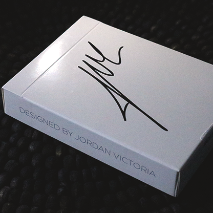 Signature Playing Cards- Third Edition (White) by Jordan Victoria