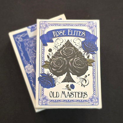 Rose Elites - Old Masters (Blue) Playing Cards