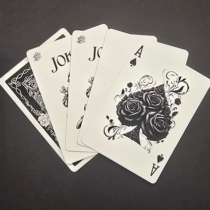 Rose Elites - Old Masters (Black) Playing Cards