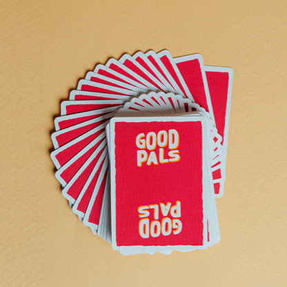 Good Pals Red Logo Playing Cards