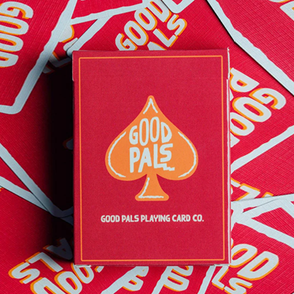 Good Pals Red Logo Playing Cards