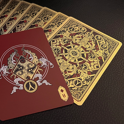 Asura Deluxe (Red) Playing Cards
