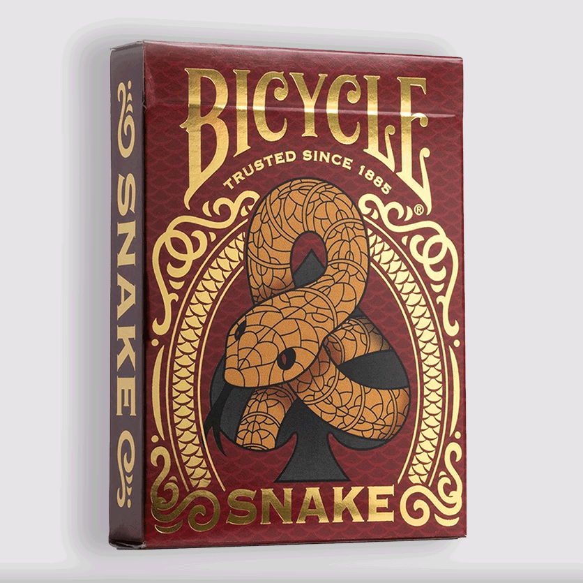 Bicycle Snake Playing Cards
