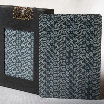 No Borders Edition 2 Crown Back (Blue) Playing Cards