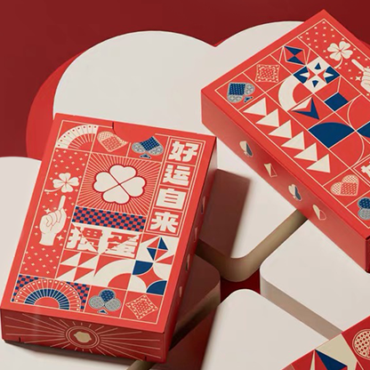 Luck Comes Easy Playing Cards