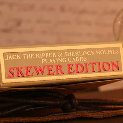 Jack the Ripper & Sherlock Holmes (Skewer Edition) Playing Cards