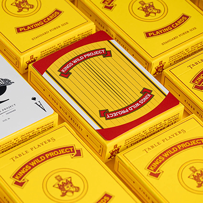 Limited No.13 Table Players Vol.16 Playing Cards by Kings Wild Project