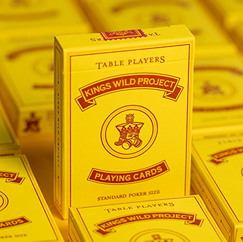 Limited No.13 Table Players Vol.16 Playing Cards by Kings Wild Project