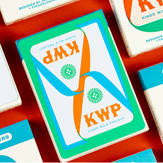 Limited No.13 Table Players Vol.22 Playing Cards by Kings Wild Project