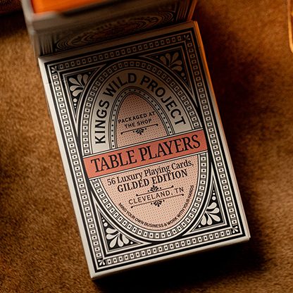 Gilded No.13 Table Players Vol.40 Playing Cards by Kings Wild Project