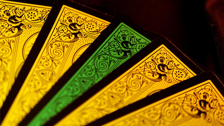 Bicycle Reverse (Yellow) Playing Cards