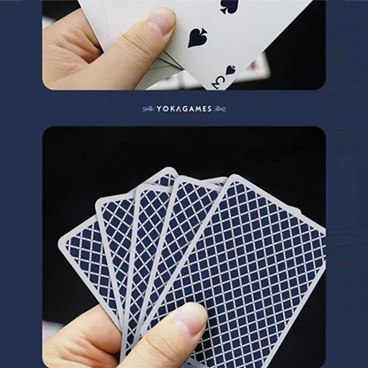 Warriors Of Three Kingdoms (Blue) Playing Cards by YOKAGAME