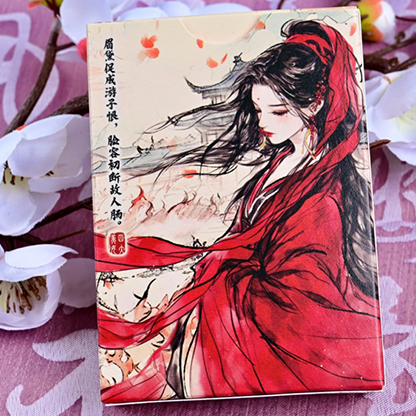 Four Beauties (DiaoChan) Playing Cards