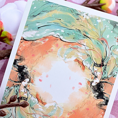 Four Beauties (YangYuhuan) Playing Cards