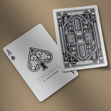 ENIGMAS Midnight Edition Playing Cards