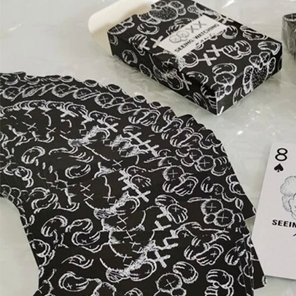 Kaws Seeing / Watching Black Edition Playing Cards