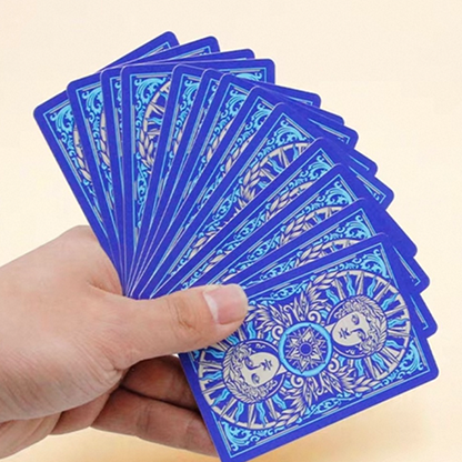 Sun God Greek Mythology Themed Blue Edition Playing Cards