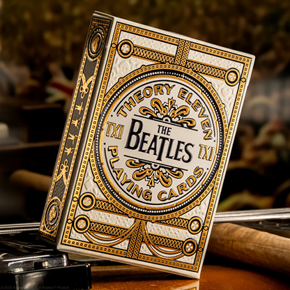 The Beatles Special Edition (White) Playing Cards by theory11