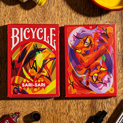 Bicycle Sari Sari (Code Red Edition) Playing Cards