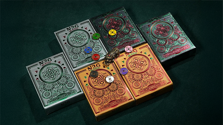 COIPIX (Green) Playing Cards by N2G