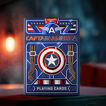 Captain America Playing Cards by theory11